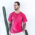 EVERYDAY TEE | red stone wash