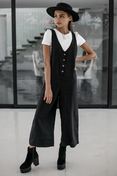 VERA JUMPSUIT | black