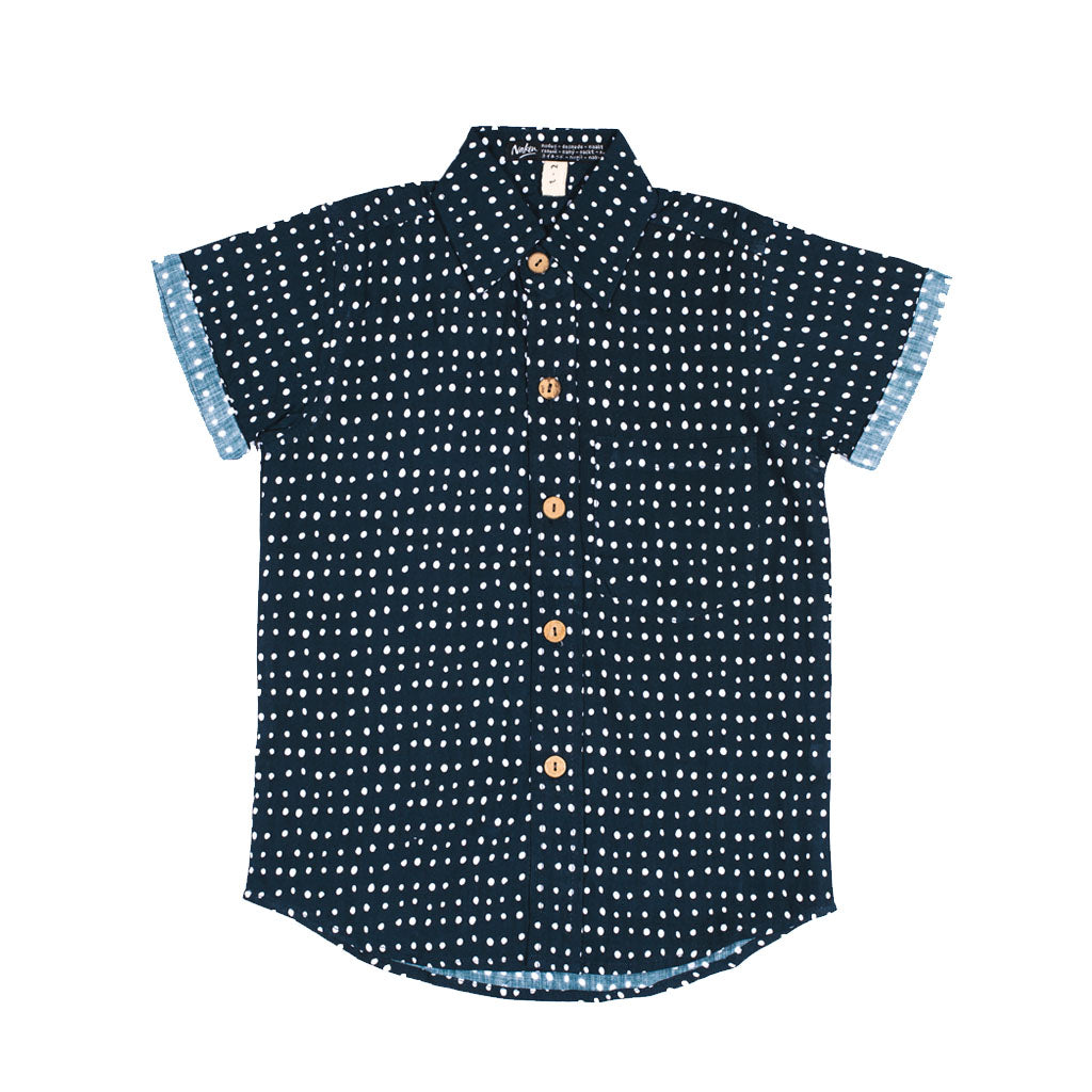 LITTLE CRUZER | spotted navy